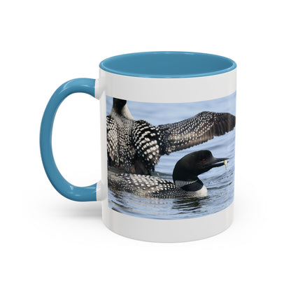 Common Loon Accent Coffee Mug – Wildlife Photography Bird Lover Gift (11/15oz)