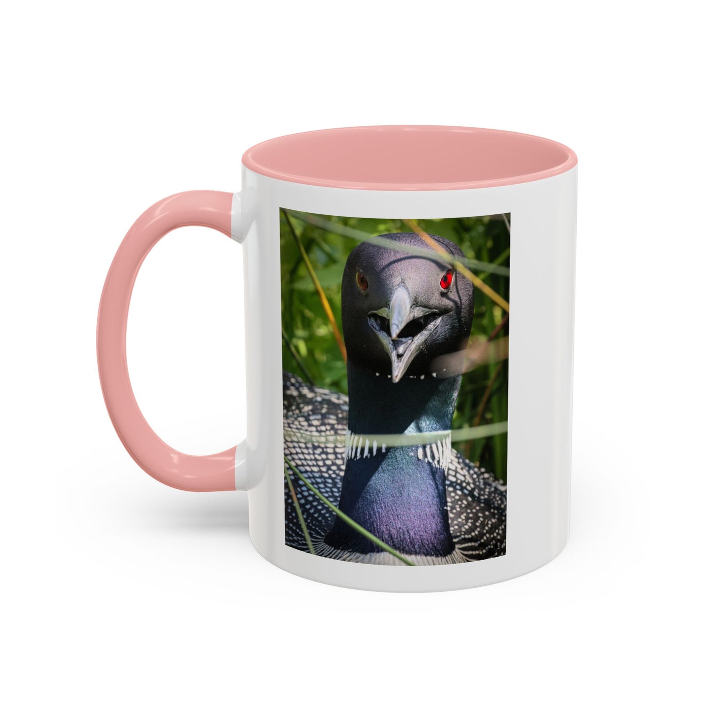 Common Loon Photo Accent Coffee Mug (11/15oz)
