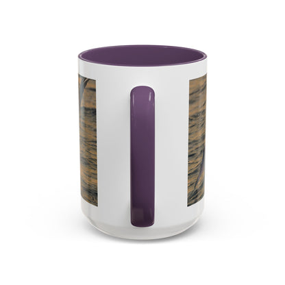 Pelican Sunrise Accent Coffee Mug — 11/15oz Ceramic Mug for Bird Lovers