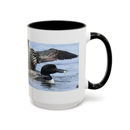 Common Loon Accent Coffee Mug – Wildlife Photography Bird Lover Gift (11/15oz)