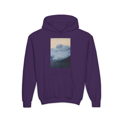 Mountain Mist Youth Hoodie – Snow Peak Graphic Pullover