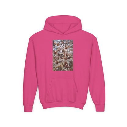 Youth Hoodie — Frosted Winter Berries Photo Print