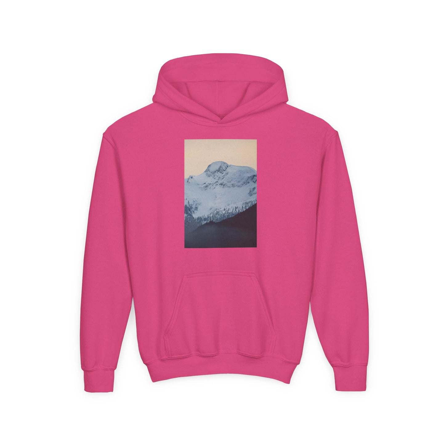 Mountain Mist Youth Hoodie – Snow Peak Graphic Pullover