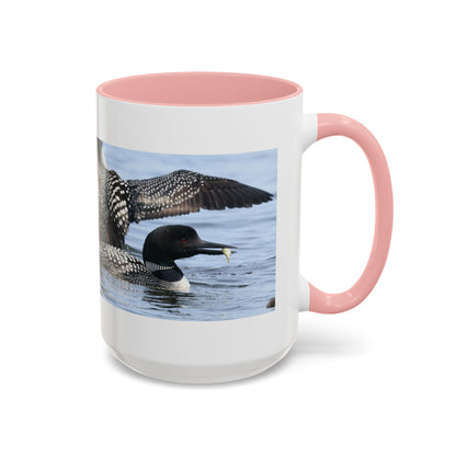 Common Loon Accent Coffee Mug – Wildlife Photography Bird Lover Gift (11/15oz)