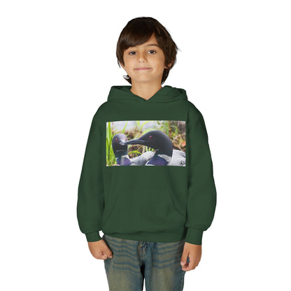 Youth Hoodie — Realistic Waterfowl Duck Photo Print