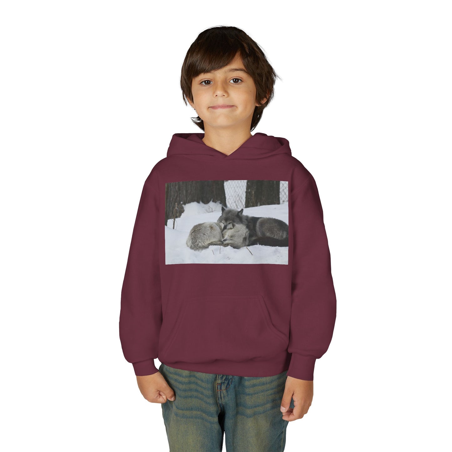 Youth Heavy Blend Hooded Sweatshirt