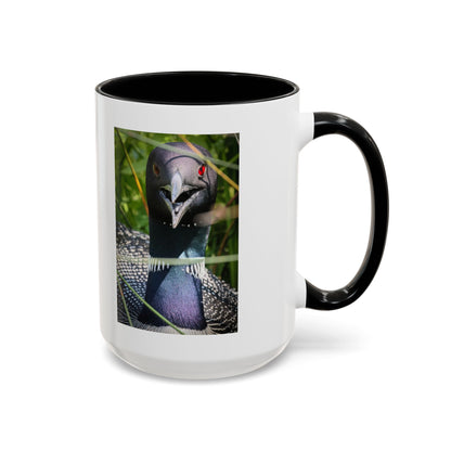 Common Loon Photo Accent Coffee Mug (11/15oz)