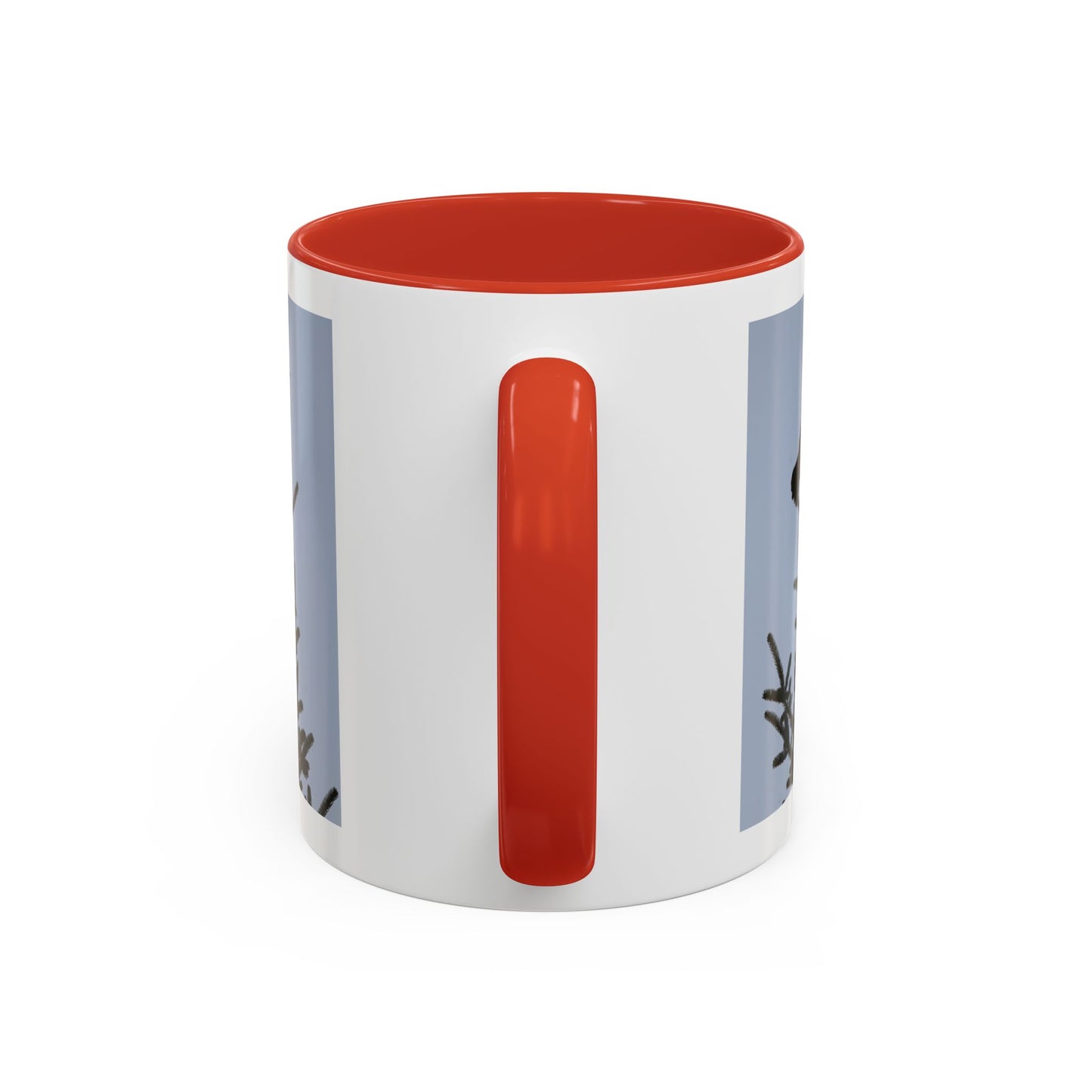 Songbird Silhouette Accent Coffee Mug — Black Interior 11/15oz