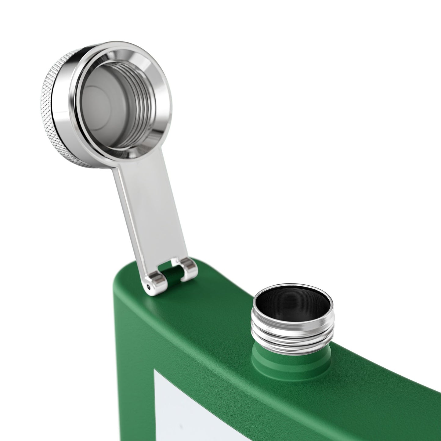 Mountain Mist Flask — 6oz Stainless Steel Hip Flask