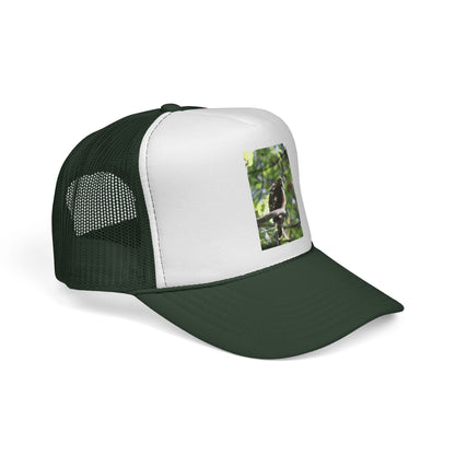 Bird Photography Trucker Cap – Perched Owl Nature Hat