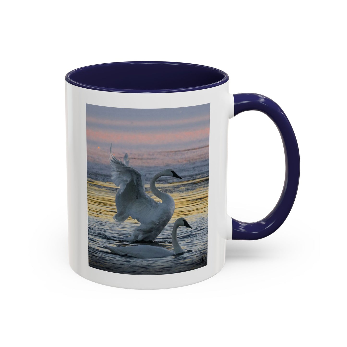 Swan Sunset Coffee Mug — Accent 11/15oz