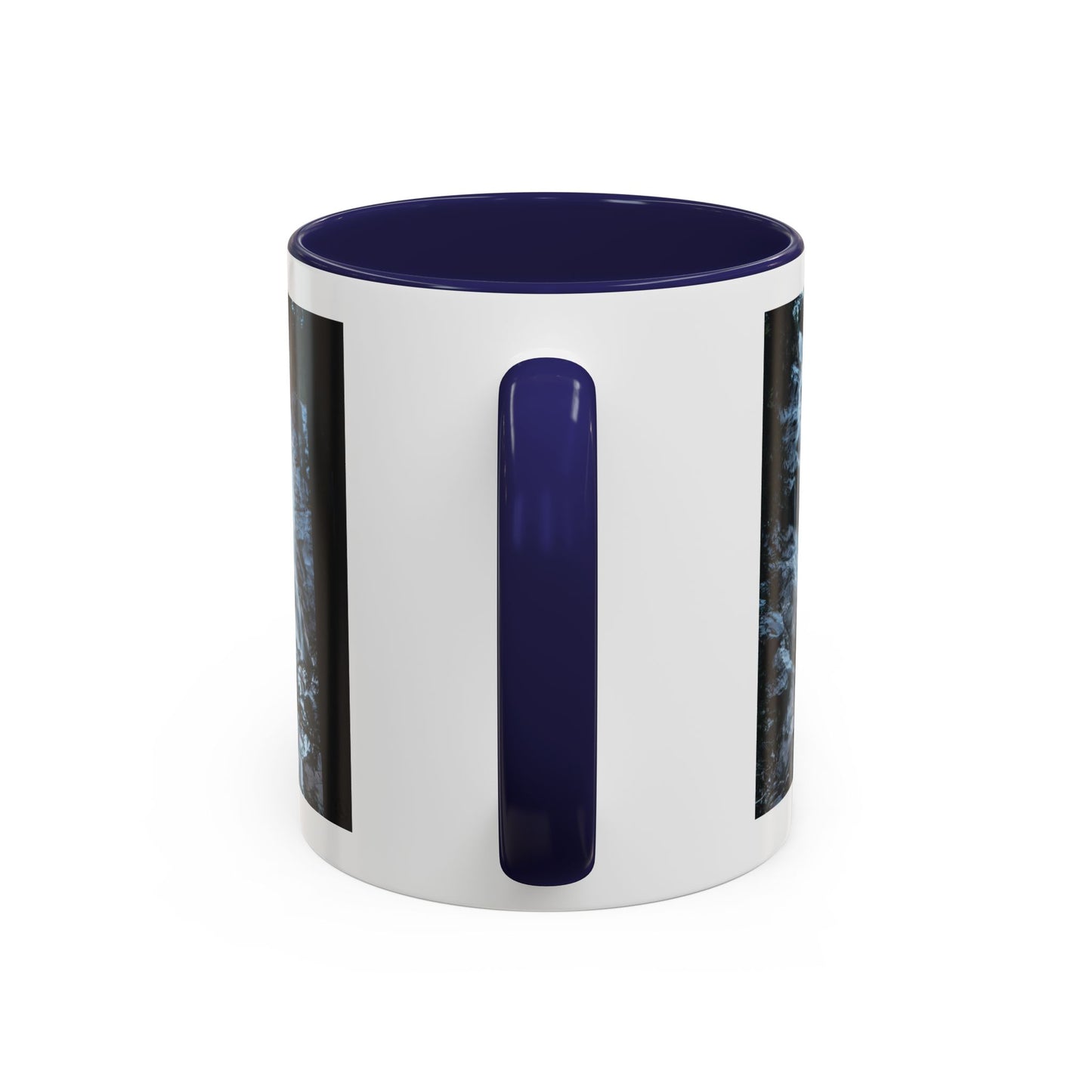 Waterfall Photo Accent Coffee Mug – Scenic Nature Travel Gift (11/15oz)