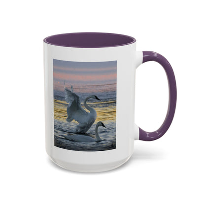 Swan Sunset Coffee Mug — Accent 11/15oz