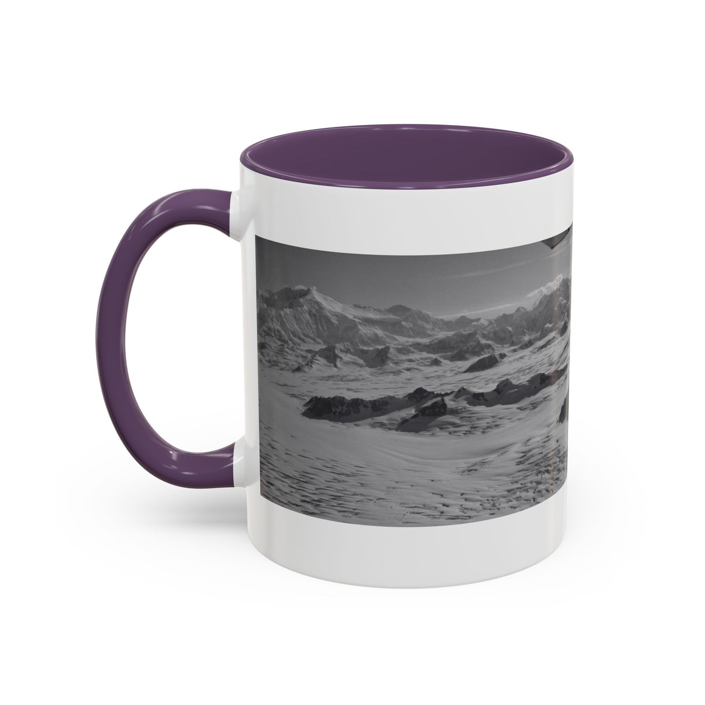 Scenic Mountain Panorama Accent Coffee Mug (11/15oz)
