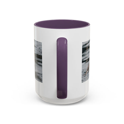 Goldeneye Duck Photo Accent Coffee Mug — Wildlife Nature Lover Gift (11/15 oz)