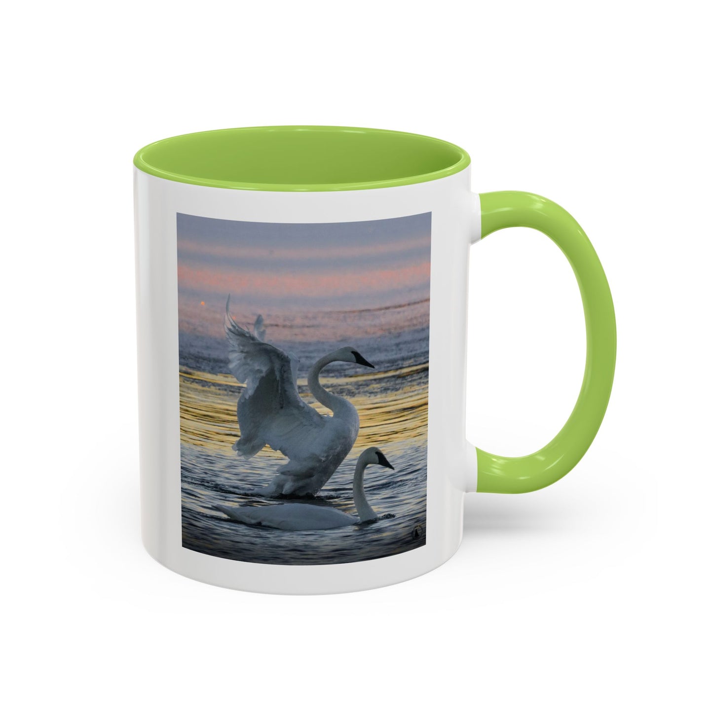 Swan Sunset Coffee Mug — Accent 11/15oz