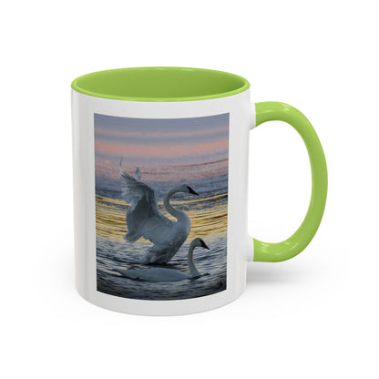 Swan Sunset Coffee Mug — Accent 11/15oz