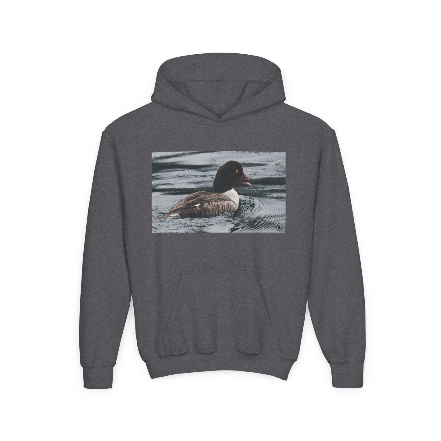 Kids Duck Photo Hoodie – Cozy Wildlife Pullover for Children