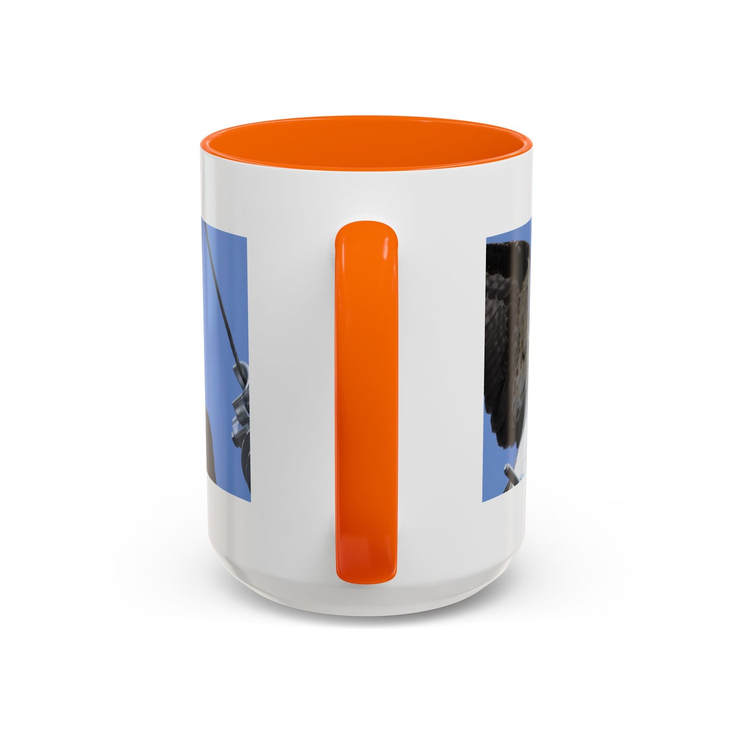 Osprey Photo Accent Coffee Mug – Wildlife Bird Photography Drinkware (11/15 oz)
