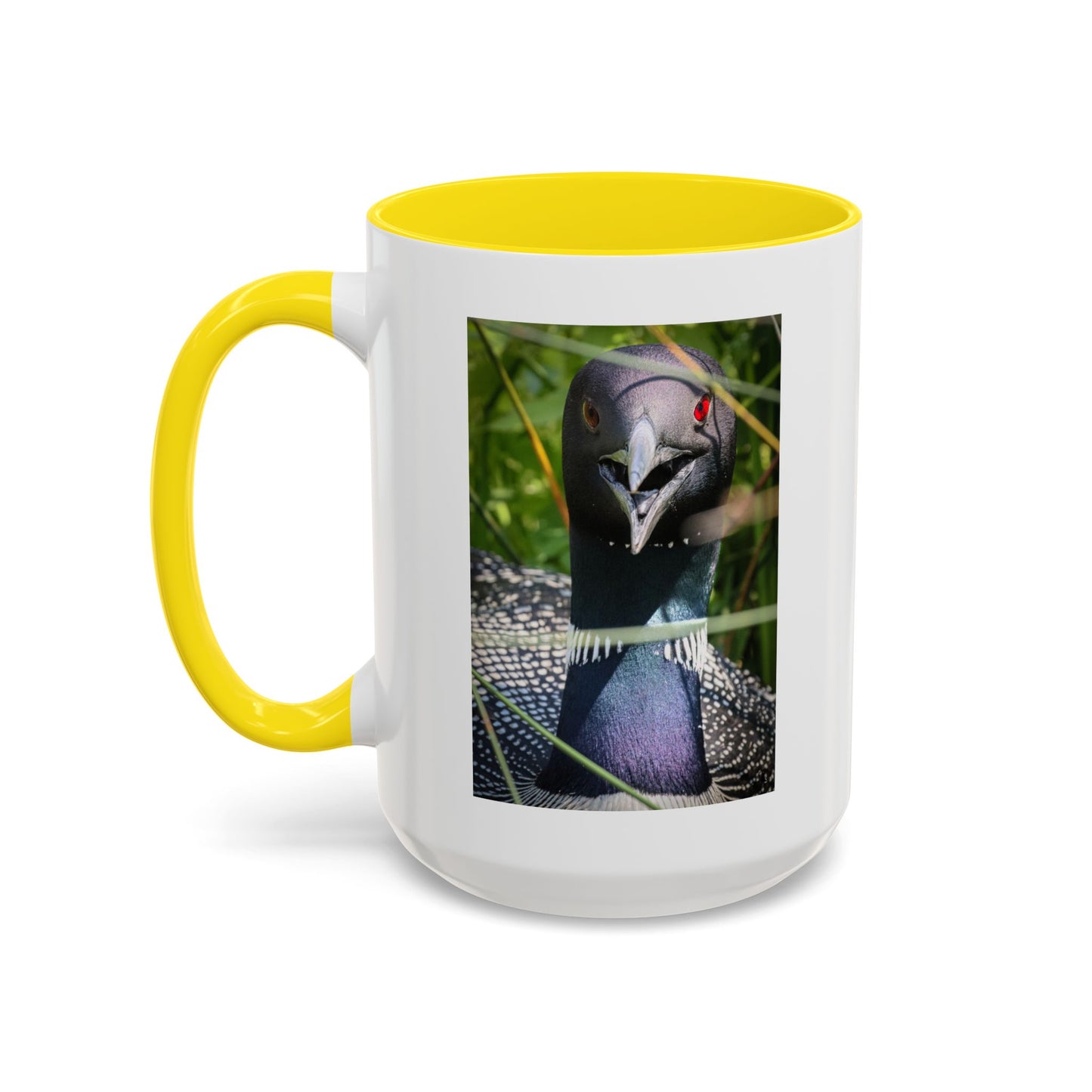 Common Loon Photo Accent Coffee Mug (11/15oz)