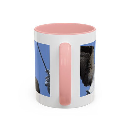 Osprey Photo Accent Coffee Mug – Wildlife Bird Photography Drinkware (11/15 oz)