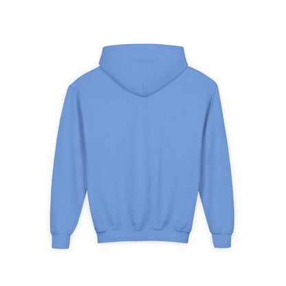 Youth Bear Hoodie — Cute Tongue-Out Bear Photo Kids Pullover