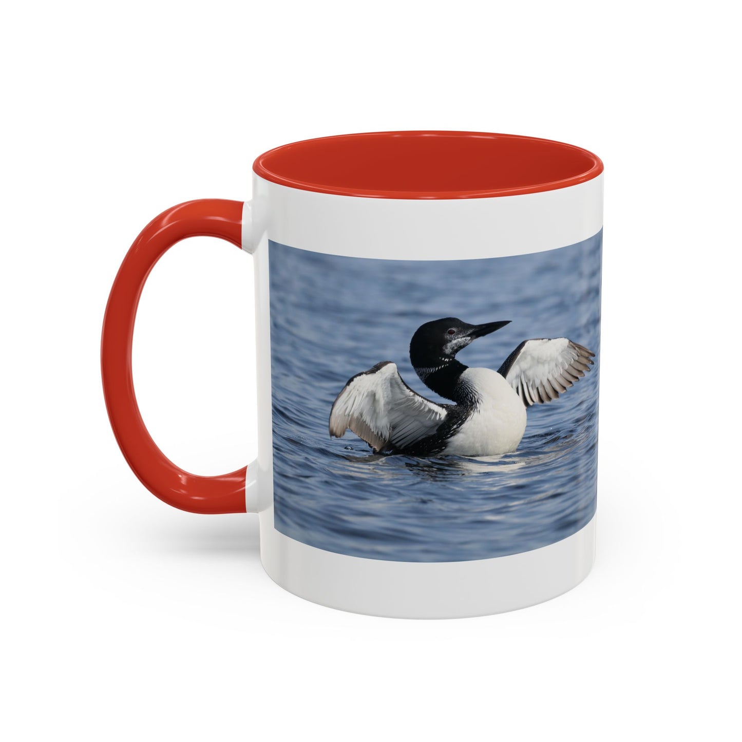 Loon Lake Accent Coffee Mug — Wildlife Photography Bird Mug (11/15oz)