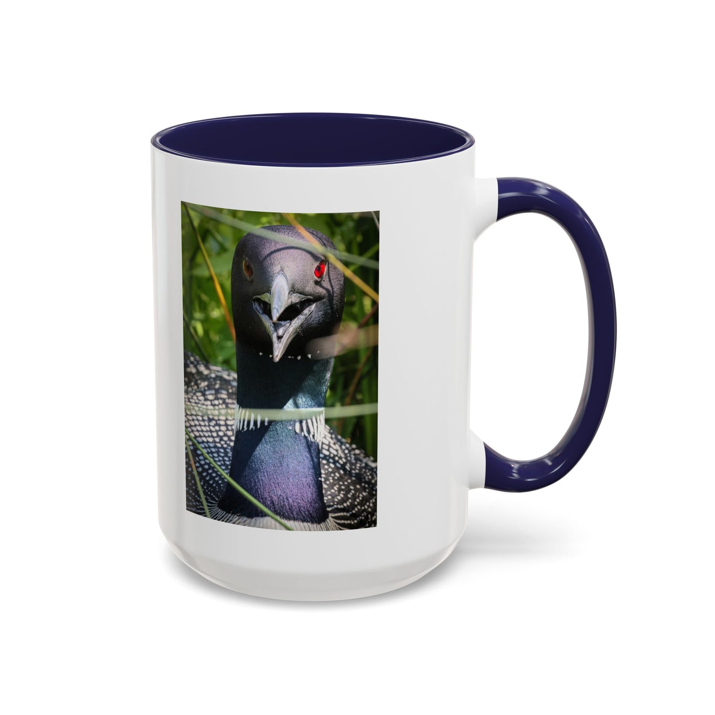 Common Loon Photo Accent Coffee Mug (11/15oz)