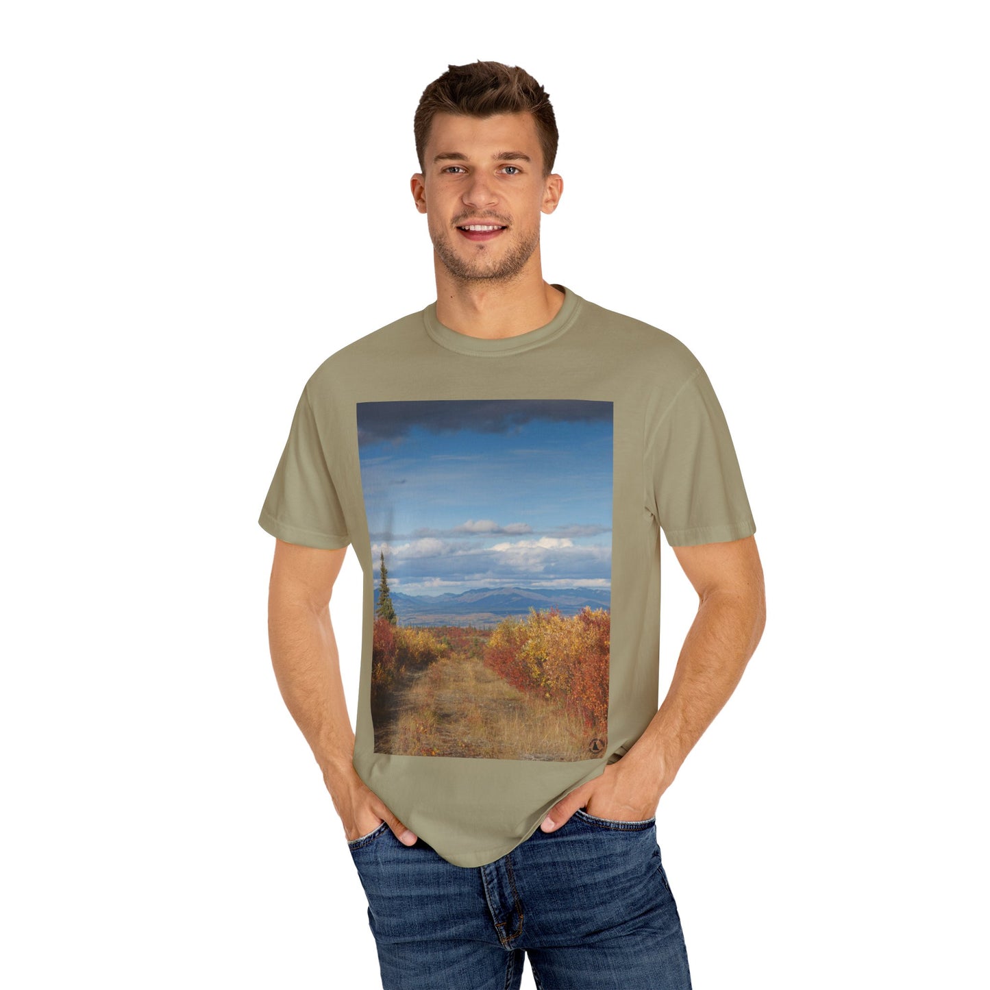 Autumn's Sentinel: Alaskan Fall Wilderness, Northern Landscape Photographyphotography shirts