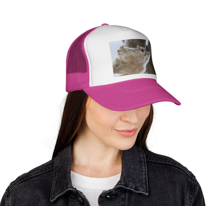 Squirrel Photo Trucker Cap - Cute Wildlife Snapback Hat