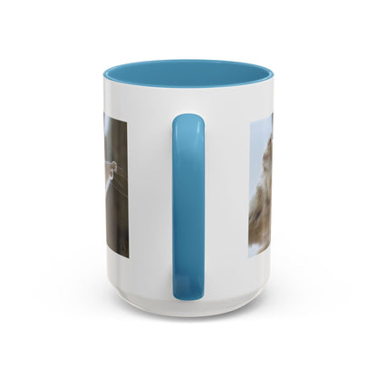 Flying Squirrel Accent Coffee Mug — Cute Wildlife Photo Mug (11/15oz)