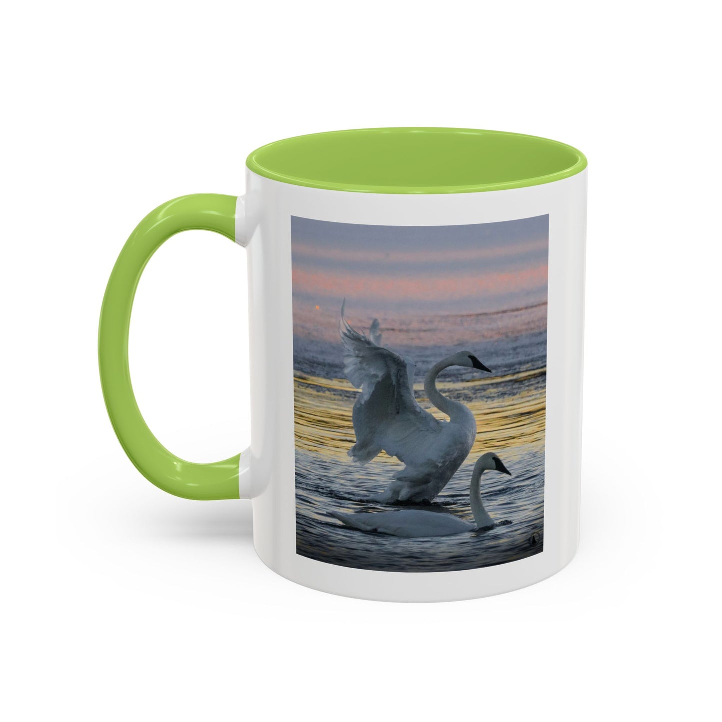 Swan Sunset Coffee Mug — Accent 11/15oz