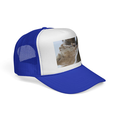 Squirrel Photo Trucker Cap - Cute Wildlife Snapback Hat