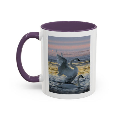 Swan Sunset Coffee Mug — Accent 11/15oz